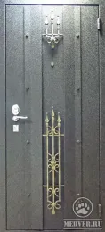 Дверь в стиле техно-8
