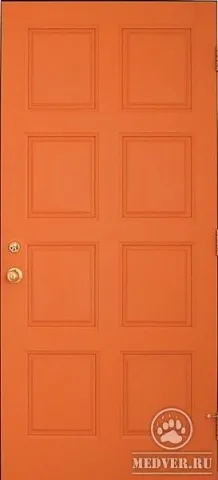 Металлическая дверь из массива сосны-30