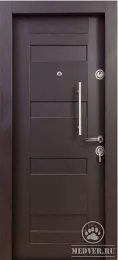 Недорогая металлическая дверь-120