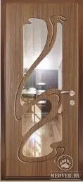 Декоративная входная дверь с зеркалом-2