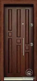 Недорогая металлическая дверь-24