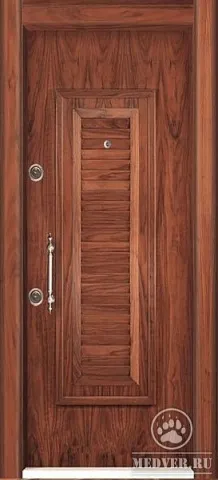 Недорогая металлическая дверь-113