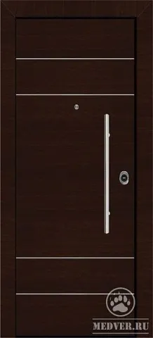 Недорогая металлическая дверь-16