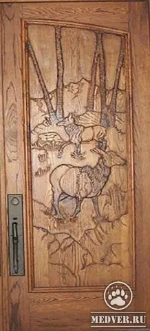 Шпонированная дверь-121