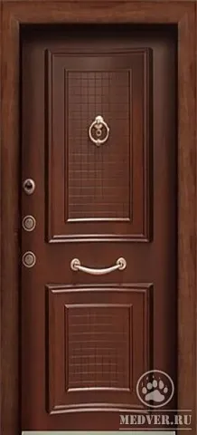 Дорогая металлическая дверь-29