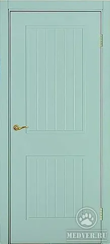 Металлическая дверь из массива сосны-36