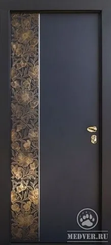 Недорогая металлическая дверь-133