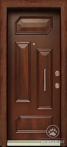 Недорогая металлическая дверь-92