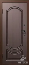 Недорогая металлическая дверь-136