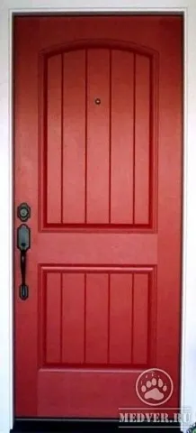 Металлическая дверь из массива сосны-25