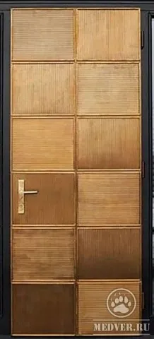 Недорогая металлическая дверь-130